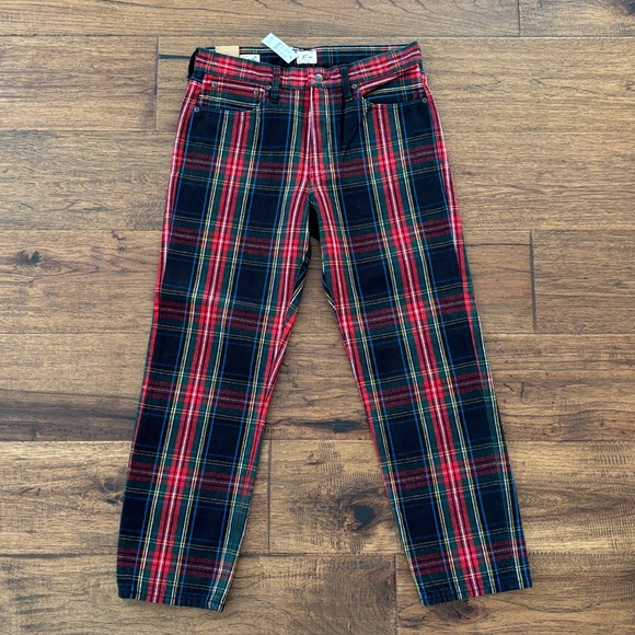 J.Crew Classic five-pocket brushed twill pant in plaid  - 31 x 30 - Picture 6 of 11